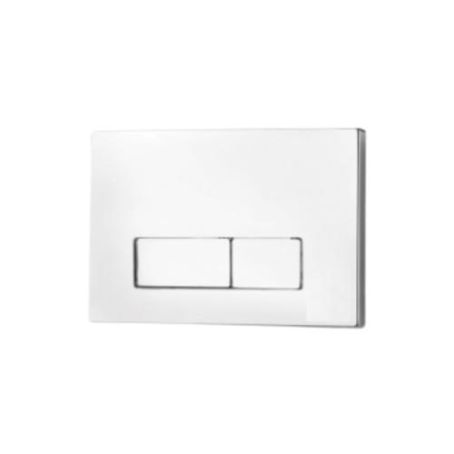 Chrome S Shape Flush Plate